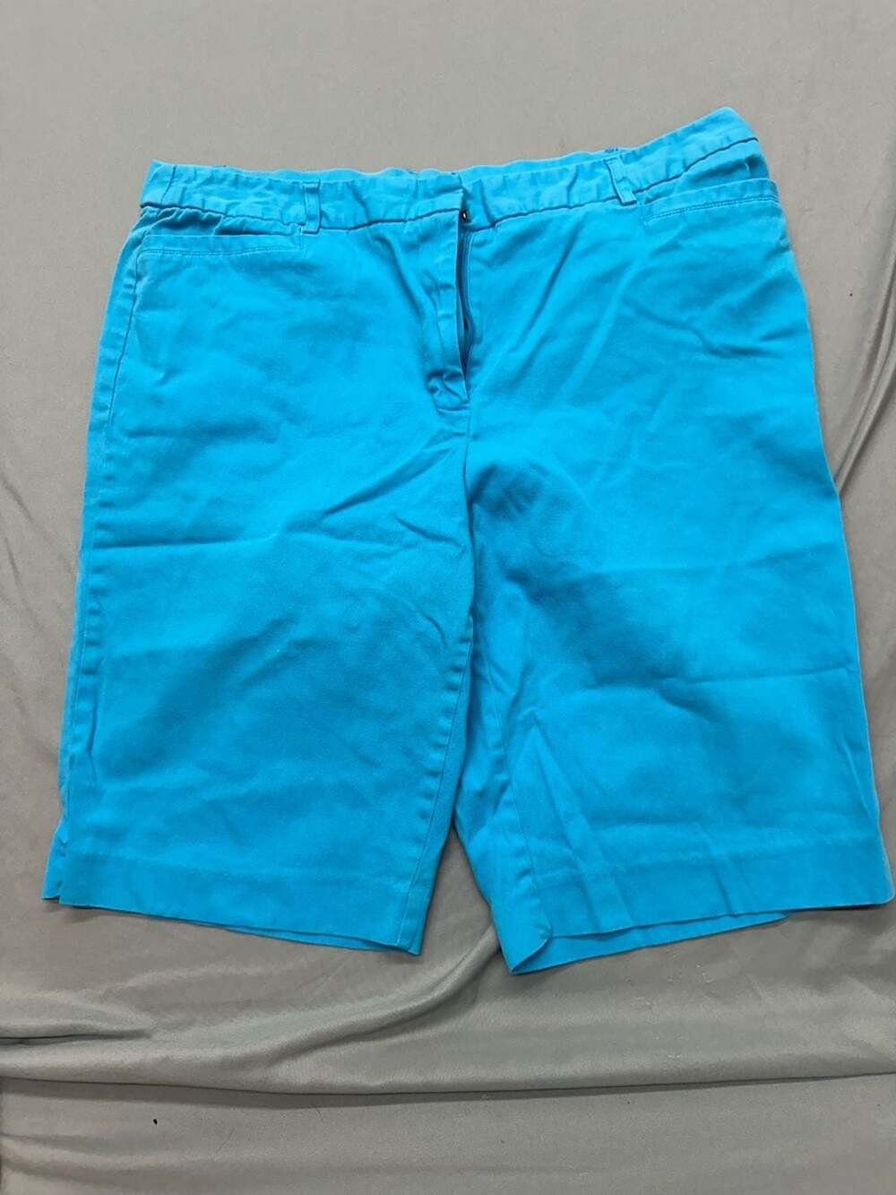Counterparts Women's Bright Blue Bermuda Chino Shorts Size 16